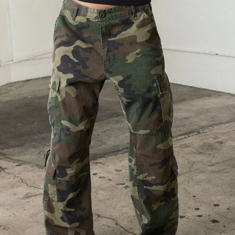 Local European Camouflage Cargo Pants
